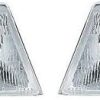 98 99 00 Ford Ranger Headlamp Headlight Pair Set Driver and Passenger