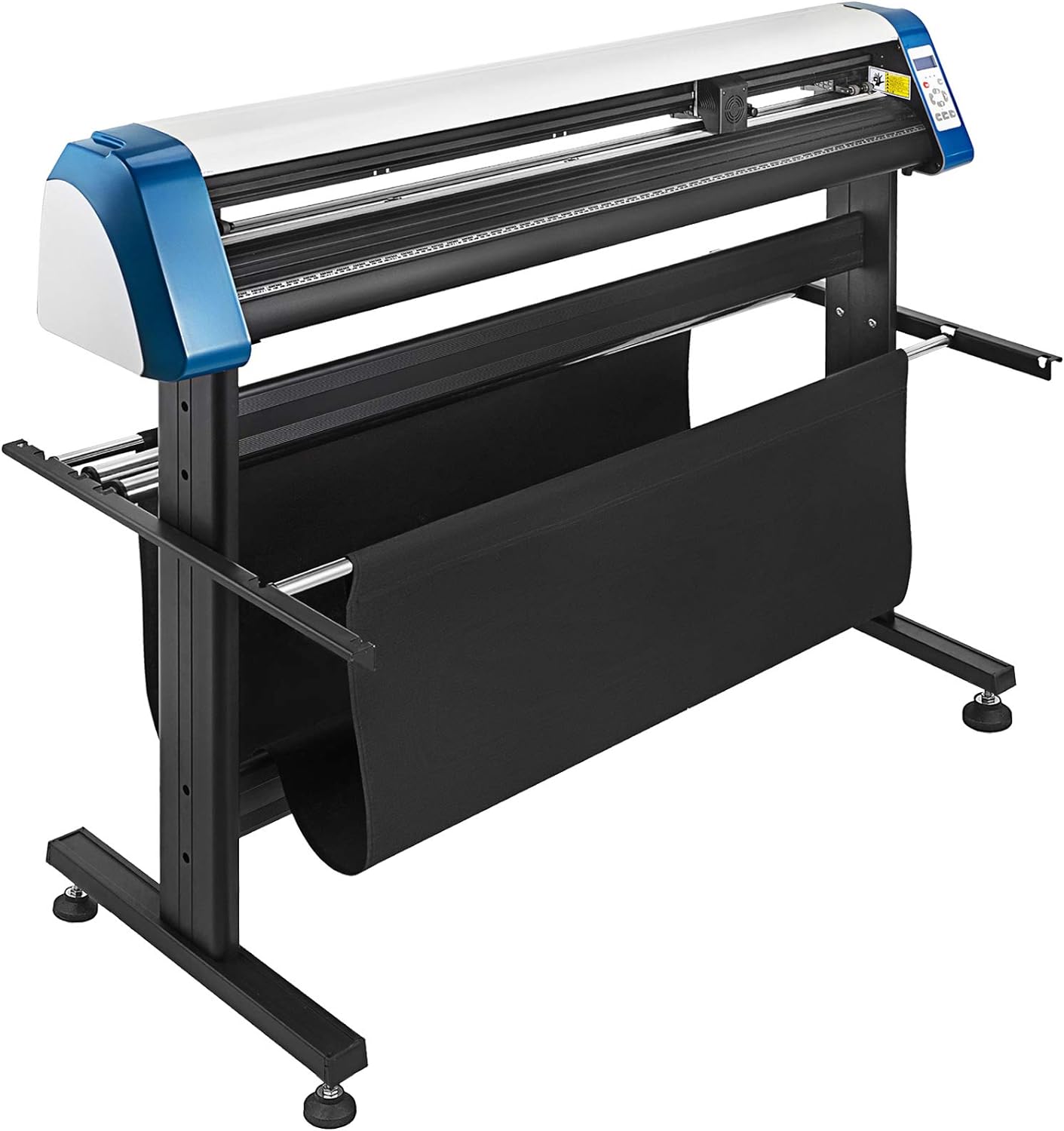Office Products VEVOR Vinyl Cutter 53 Inch Plotter Machine Automatic Paper Feed Vinyl Cutter Plotter Speed Adjustable Sign Cutting with Floor Stand Signmaster Software