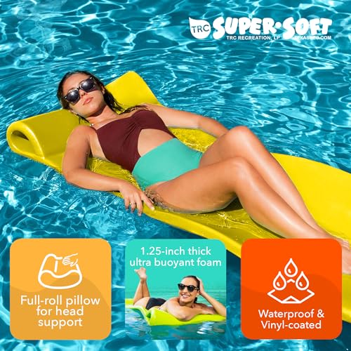 TRC Recreation Foam Swimming Pool Float, Floating Water Lounger, Splash 1.25?? - Image 51