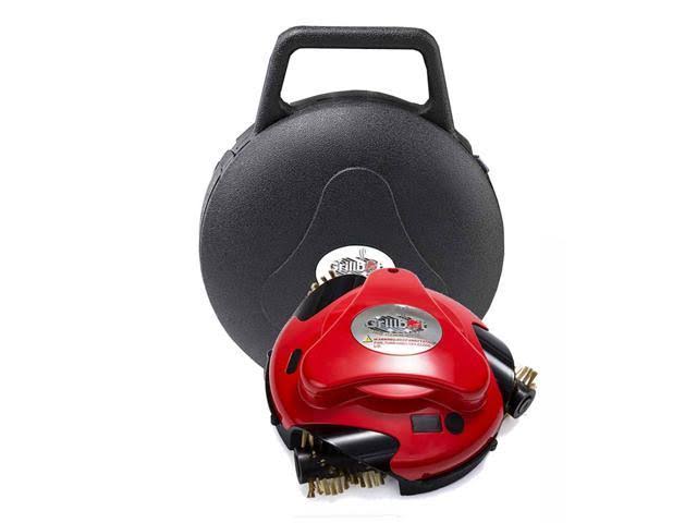 Grillbot BUN3:RED Automatic Outdoor Grill Cleaning Robot with Carry Case, Red - Image 7
