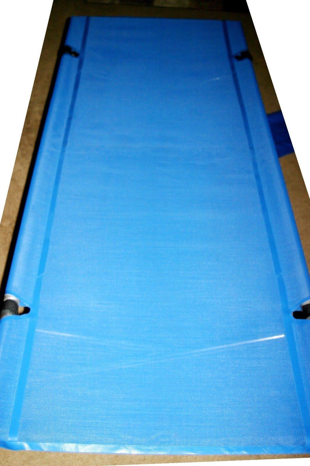 Camp Time Roll-A-Cot Folding Camp Cot, Regular, Royal Blue - Image 7