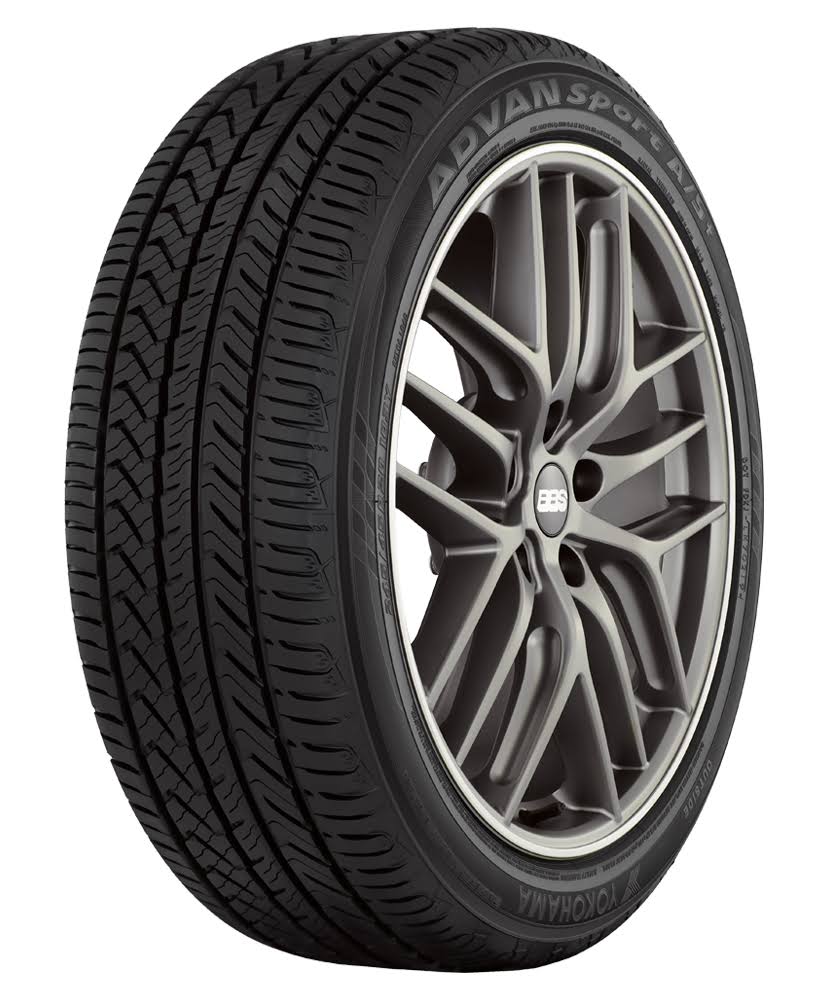 275/40R20 Yokohama Advan Sport A/S 106Y XL Tire - Image 8