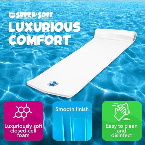 TRC Recreation Foam Swimming Pool Float, Floating Water Lounger, Splash 1.25?? - Image 28