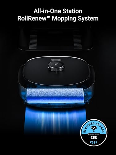 Eureka J15 Pro Ultra Robot Vacuum and Mop with Self Emptying Base, 16,200 Pa Suction, Flex-Arm Design Mop, Auto Mop Hot Water Washing & Hot Air Drying, Anti-Tangle, AI Obstacle Avoidance, Black - Image 11