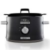 Calphalon Digital Saut Slow Cooker Dark Stainless Steel