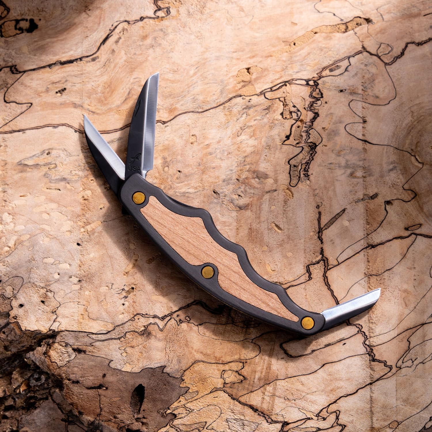 FLEXCUT Pocket Jack for Carvin’ 2.0, Light Weight Wood Carving Jackknife Style Tool with 4 Blades, Made in the USA | JKN289 - Image 29