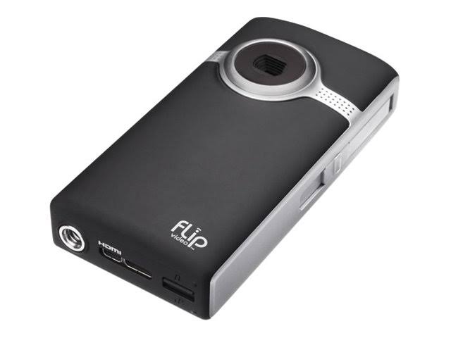 Flip UltraHD U2120 Black Camcorder 2 Hour Recording Time 8GB 2nd G