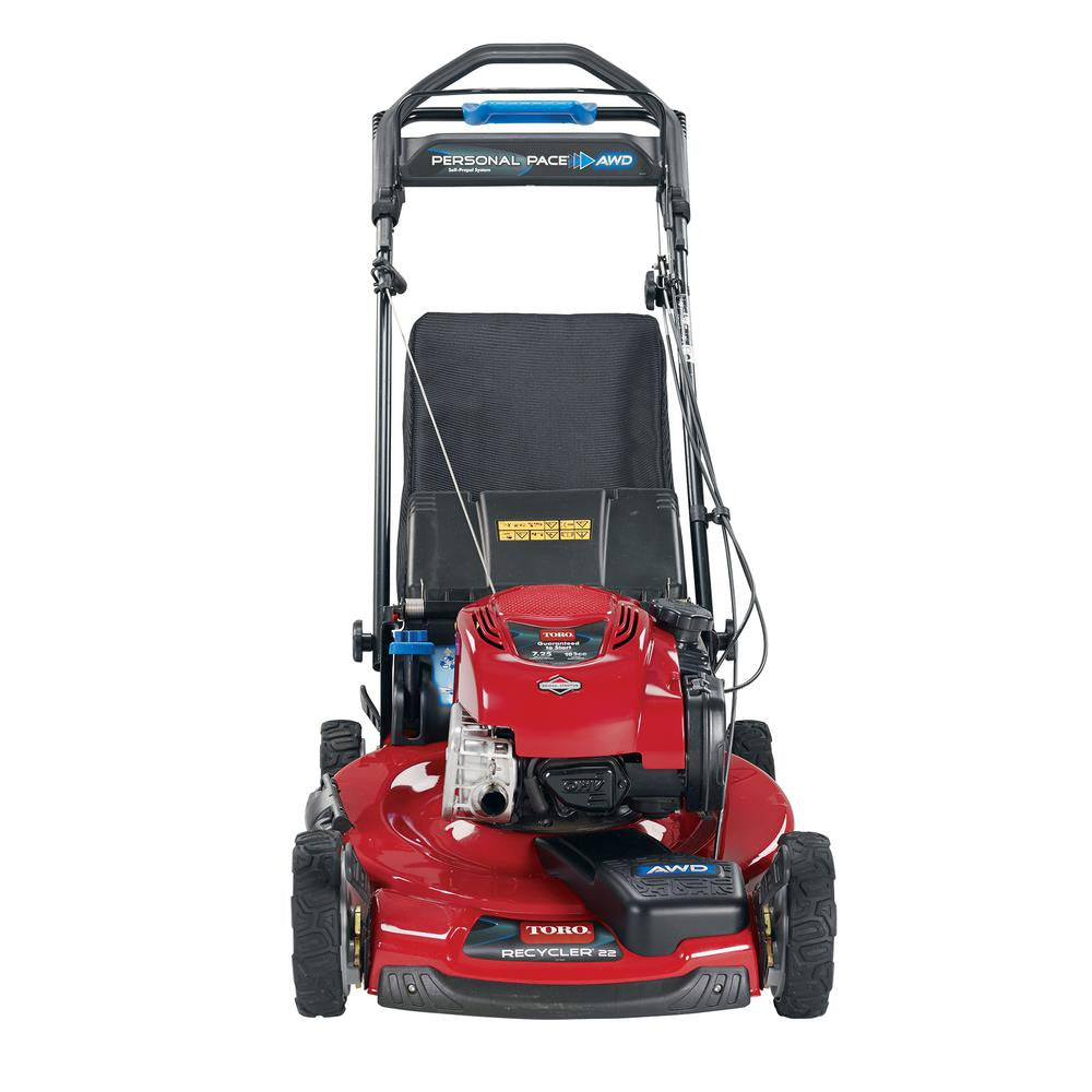 Toro Recycler 22 in. All-Wheel Drive Personal Pace Variable Speed Gas Self Propelled Mower with Briggs and Stratton Engine - Image 6