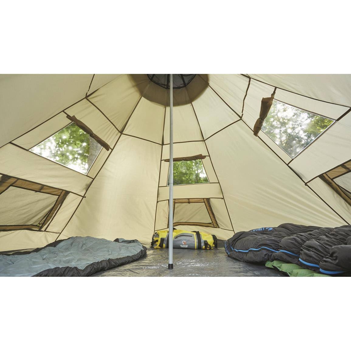 Guide Gear 10& x 10& Teepee Tent - Image 3