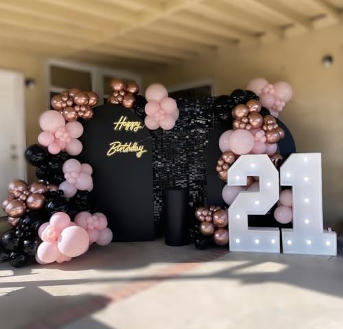 165Pcs Christmas Balloon Arch Garland Kit with Xmas Red White Green Gold Latex Balloons Gift Box Candy Cane Star Foil Balloons Arch Kit for Christmas New Year Party Birthday Party Decorations - Image 6
