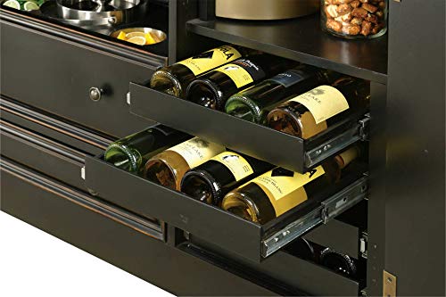 Howard Miller Tivon Wine-cabinets II, Burnished Black - Image 4