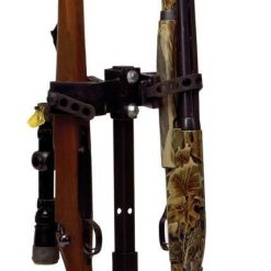 Alternative view of Double UTV Cab Floor Mount Gun Rack Adjustable Vertical Gun Rack Floor Holder 20073