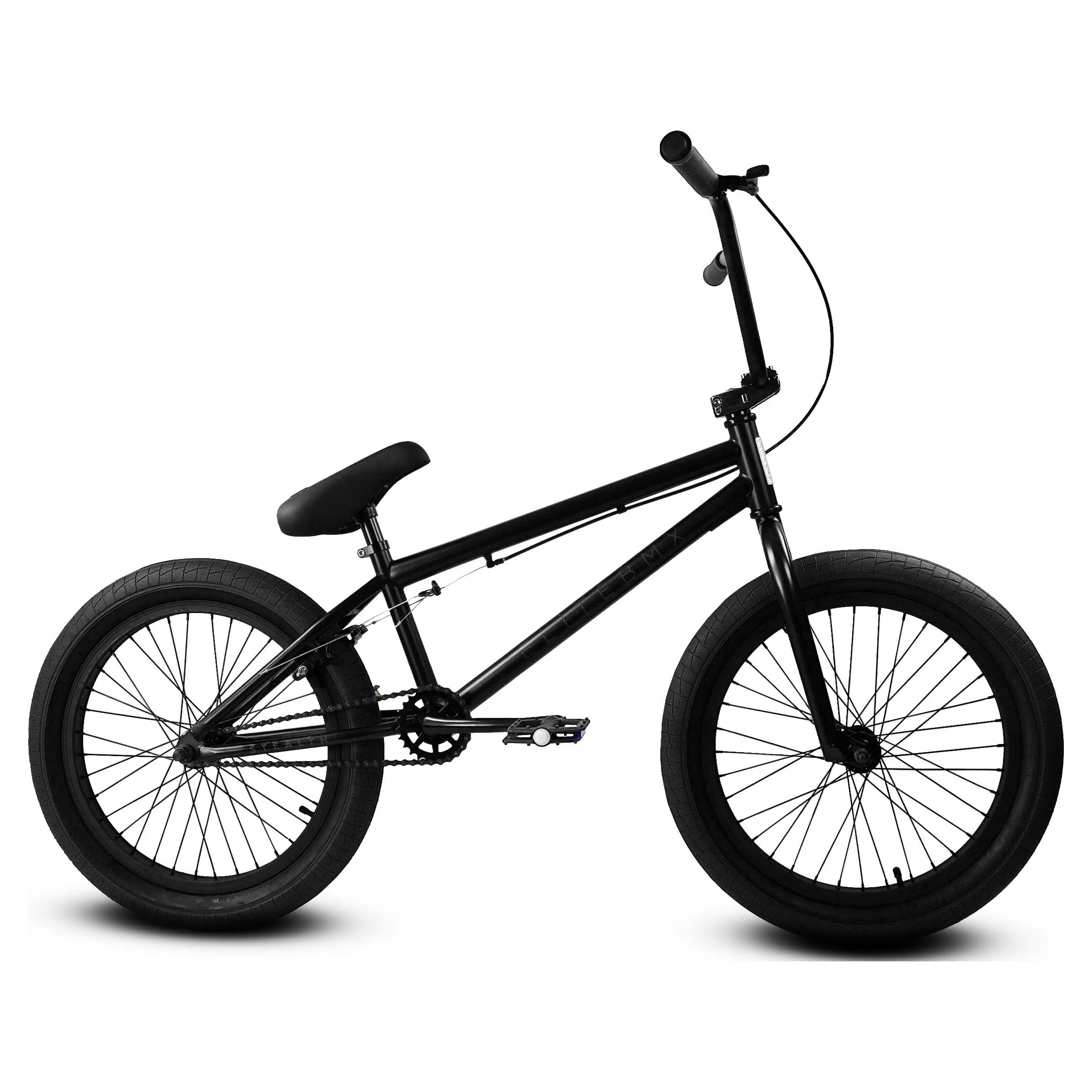 Elite BMX Bike Stealth 20 In., Matte Black Bicycle - Image 2