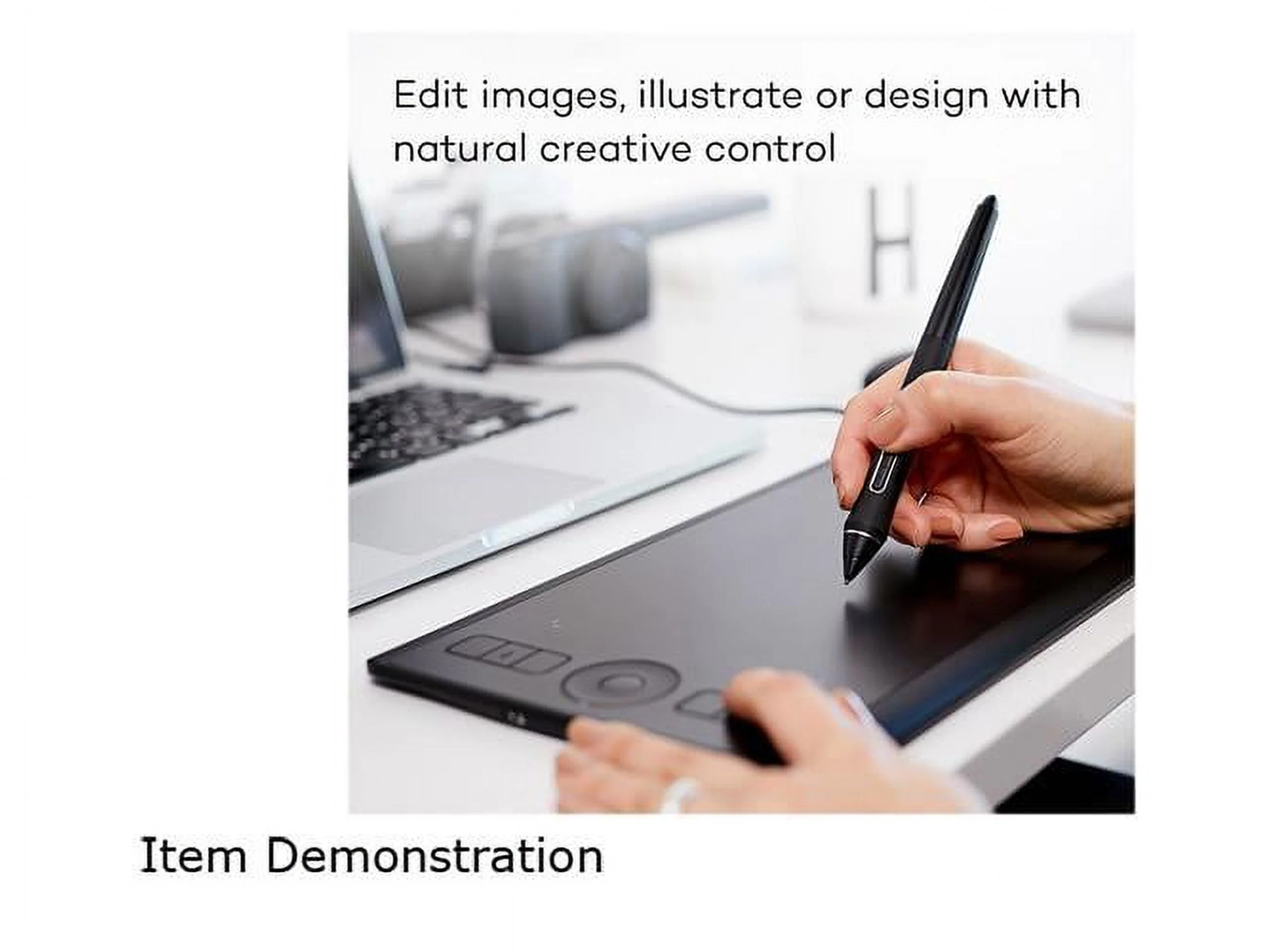 Wacom Intuos Pro Digital Graphic Drawing Tablet for Mac or PC, Small (PTH460K0A) - Image 7