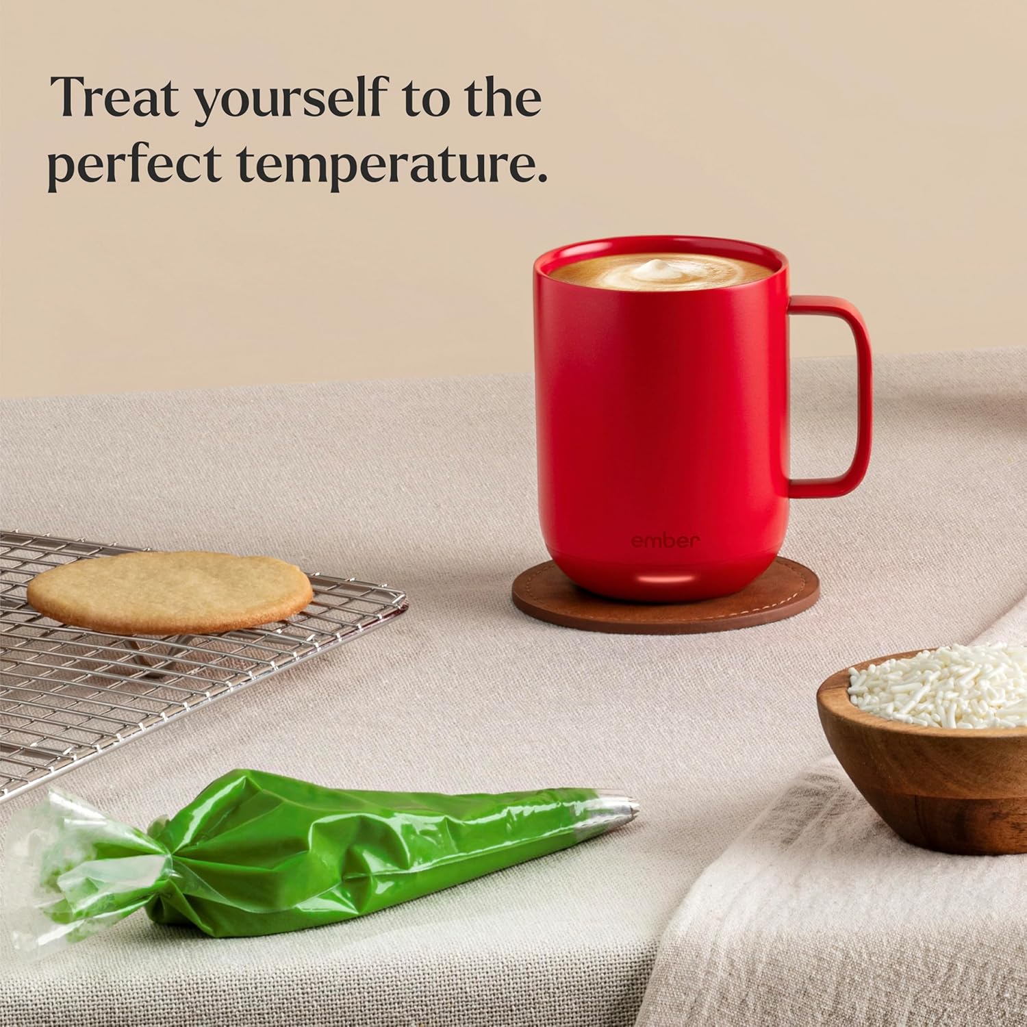 Ember Temperature Control Smart Mug 2, 14 Oz, App-Controlled Heated Coffee Mug with 80 Min Battery Life and Improved Design, White - Image 79