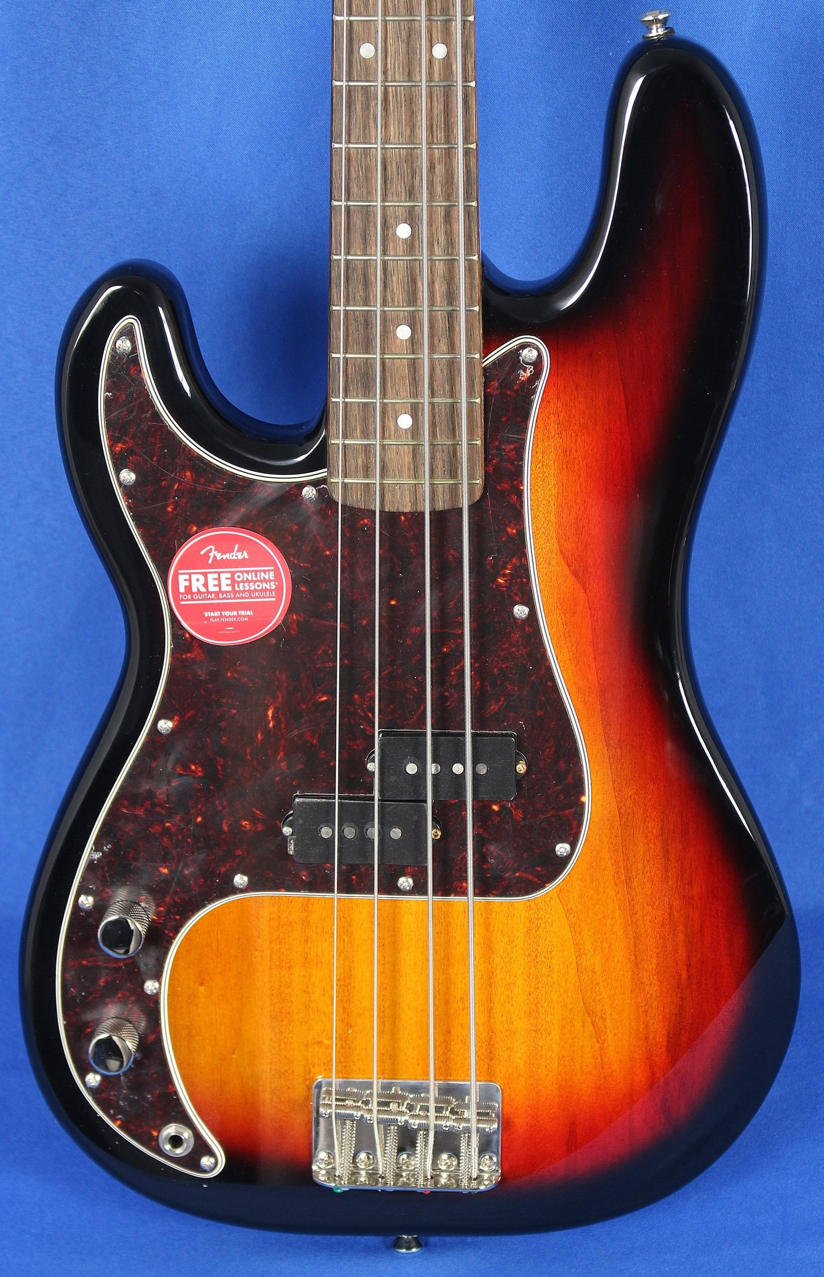 Squier Classic Vibe &60s Left-Handed Precision Bass 3-Color Sunburst