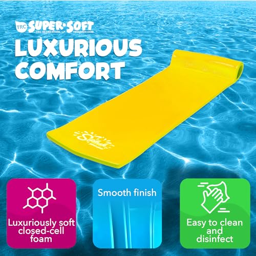 TRC Recreation Foam Swimming Pool Float, Floating Water Lounger, Splash 1.25?? - Image 50