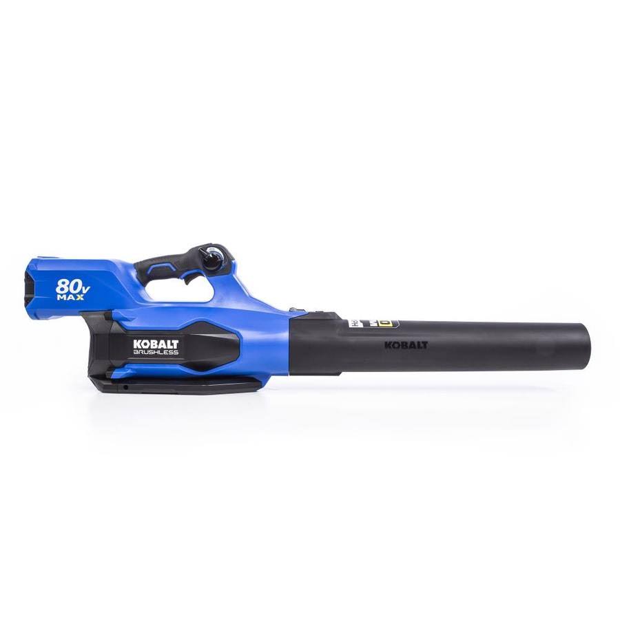 Kobalt Baretool 80-Volt Max Lithium Ion 630-cfm Brushless Cordless Electric Leaf Blower (Tool Only, Battery and Charger Not Incl