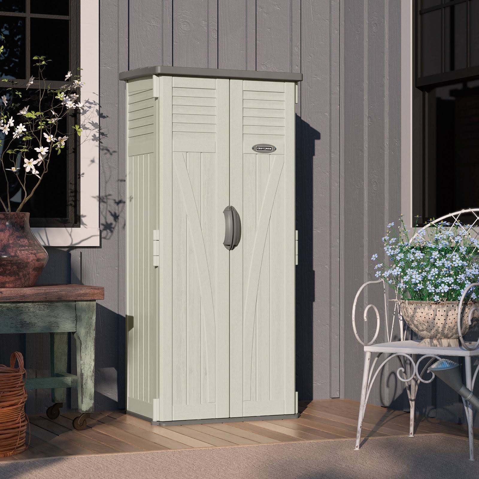 Craftsman Vertical Storage Shed, 22 cu ft - Image 2