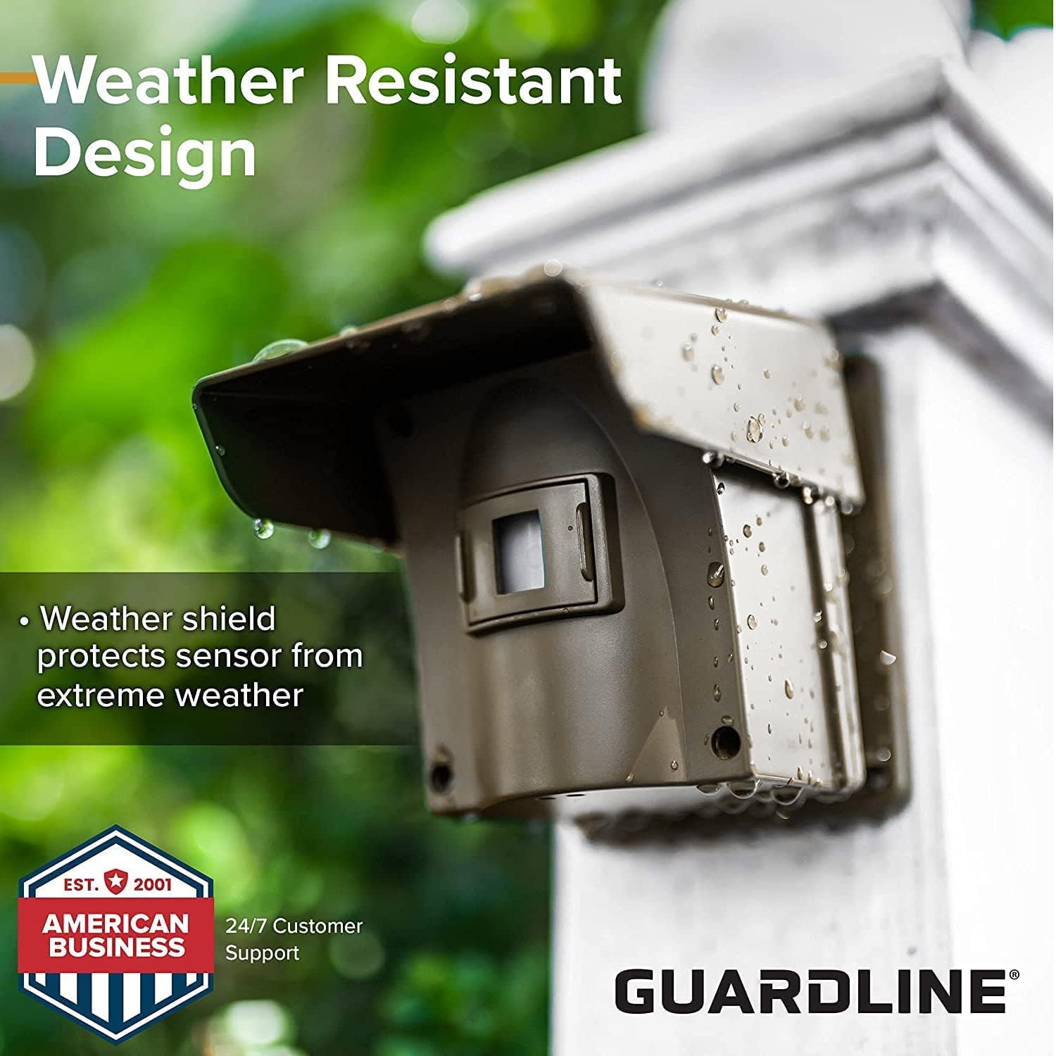 Guardline Wireless Driveway Alarm – Motion Sensor Alarm Set with 4 Sensors and 1 Receiver – 500 Foot Range – Weatherproof, Outdoor Security Alert System for Home & Property? - Image 2