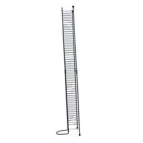 Atlantic Nestable 32 Blu-Ray Rack – Space Saving Modern Design, Durable Steel Construction PN63712046 in Black - Image 4