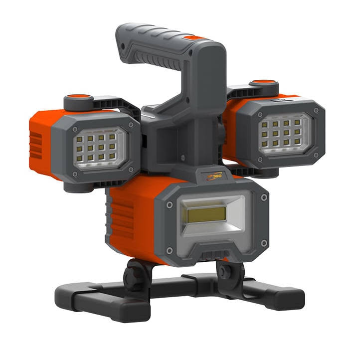 Epower 360 Rechargeable LED Worklight u0026 Spotlight 2000 Lumens Ep360
