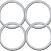 Atlas Brand 20” inch White Walls Tire Insert Trim Set x4 Pieces