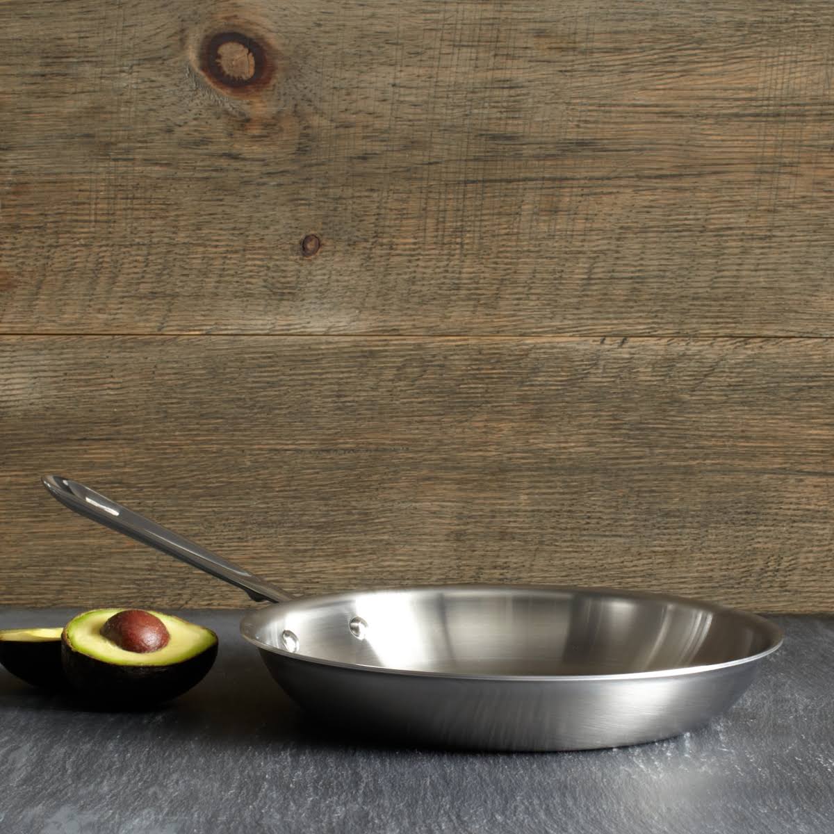 All-Clad D5 Brushed Stainless Steel 8×22 Fry Pan - Image 10