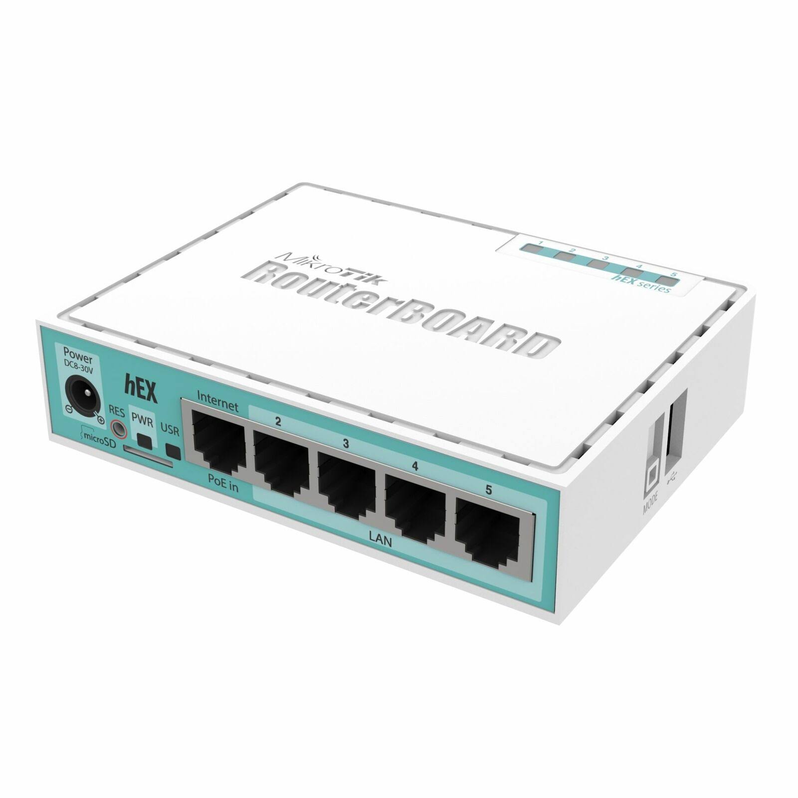 Mikrotik Hex RB750Gr3 5-Port Ethernet Gigabit Router
