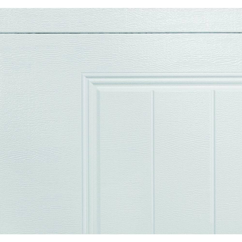 Clopay 111287 Gallery Collection 8 ft. x 7 ft. 6.5 R-Value Insulated Solid White Garage Door - Image 3