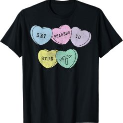 Star Trek Original Series Valentine’s Day Candy T-Shirt T-Shirt