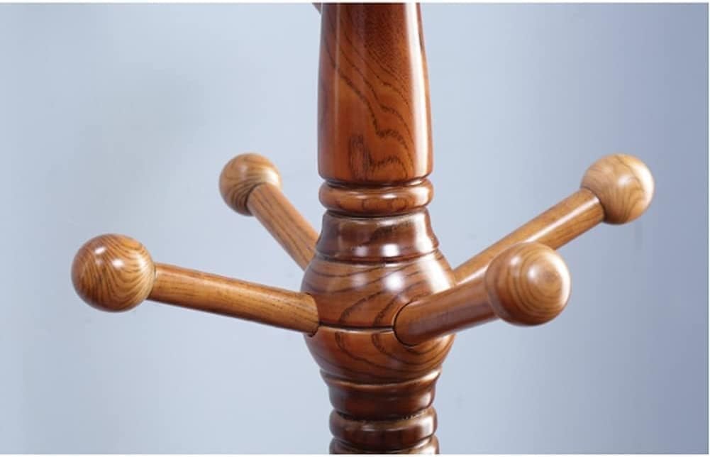 Clothes Stand Modern Coat Rack Solid Wooden Standard Rod 12 Hook Entryway Hall Bedroom Clothes Rack for Clothes Hat Jacket Scarf Hanger New Furniture - Image 4