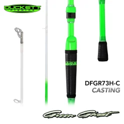 Alternative view of Duckett Green Ghost Casting Rod