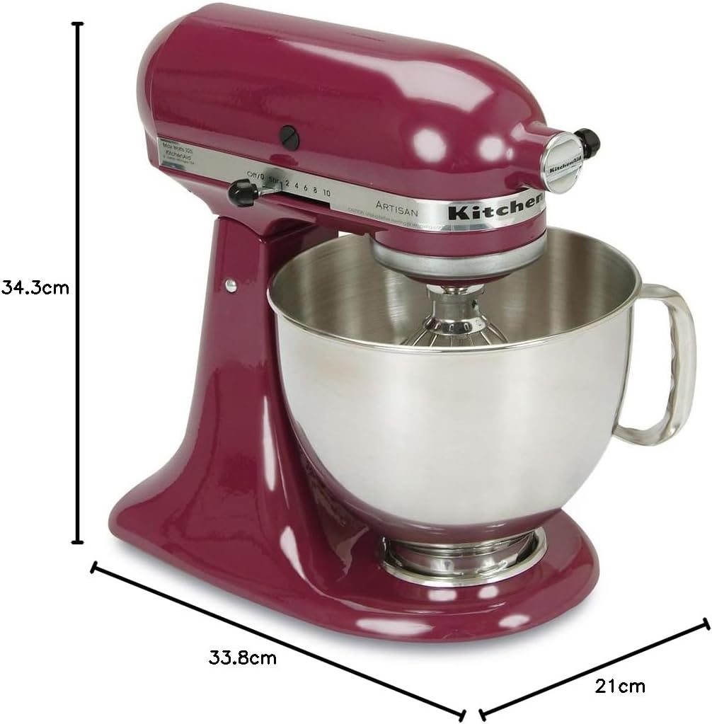 KitchenAid Artisan Series 5 Quart Tilt Head Stand Mixer with Pouring Shield KSM150PS, Cast Iron - Image 38