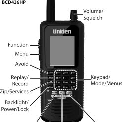 Alternative view of Uniden BCD436HP HomePatrol Series Digital Handheld Scanner. TrunkTracker V, Simple Programming, S.A.M.E. Emergency/Weather Alert, Covers USA and Canada