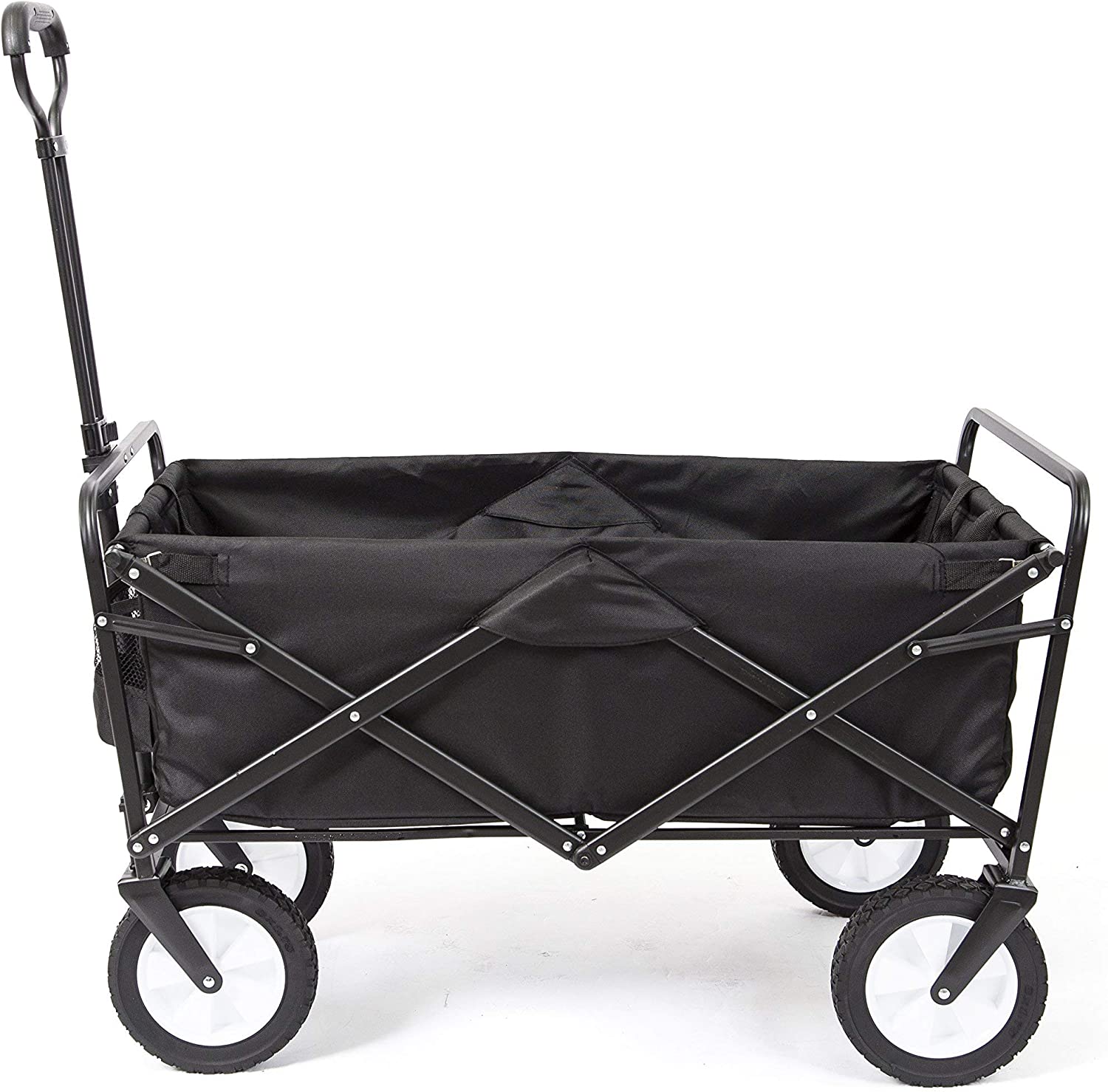 MacSports Collapsible Folding Outdoor Utility Wagon?? Black - Image 2