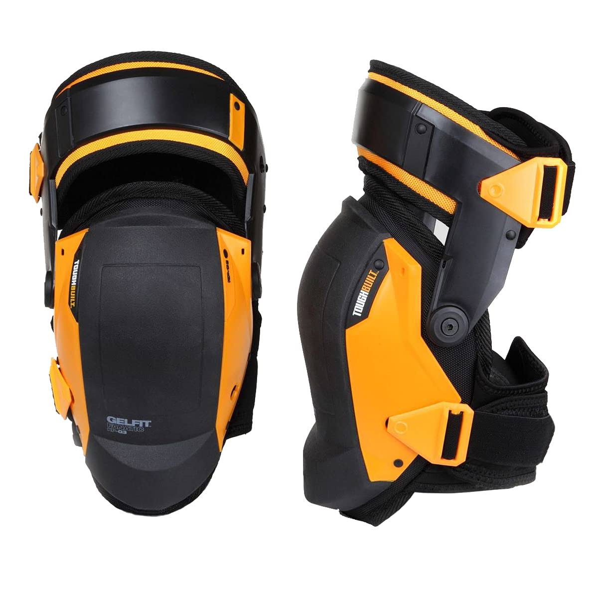 Toughbuilt GelFit Black Thigh Support Stabilization Knee Pads