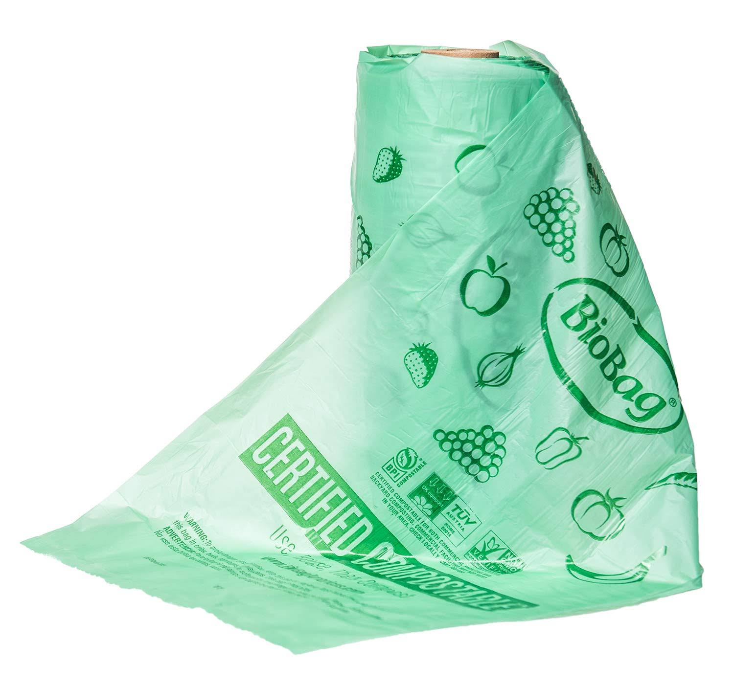 BioBag Certified Compostable Produce Bags, 3200 ct