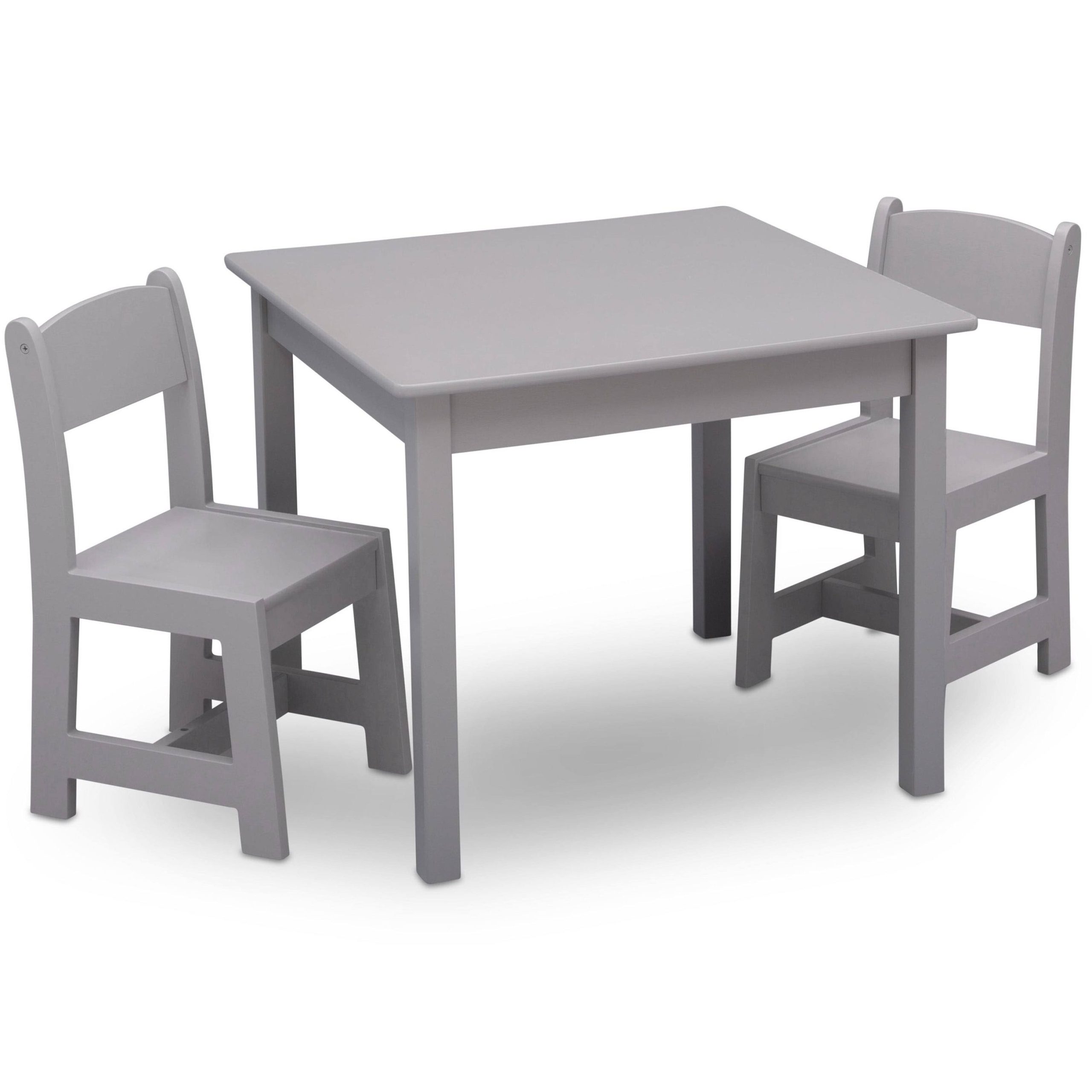 Delta Children MySize Kids Wood Table and Chair Set – Teal - Image 8