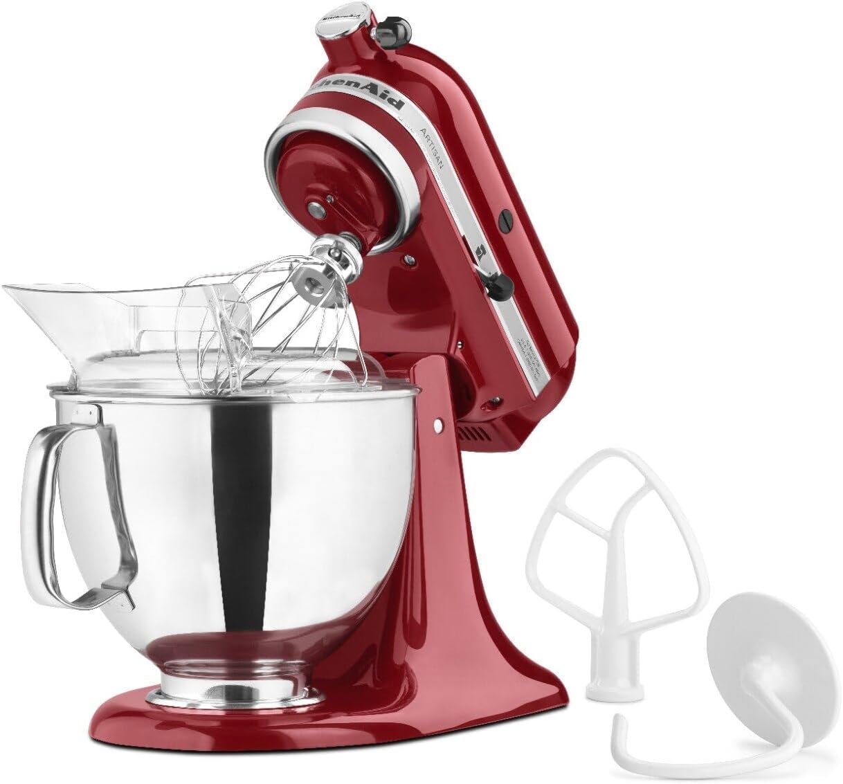 KitchenAid Artisan Series 5 Quart Tilt Head Stand Mixer with Pouring Shield KSM150PS, Cast Iron - Image 120