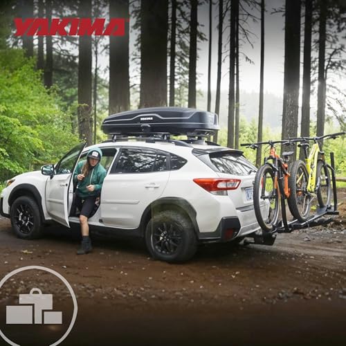 Yakima Roof Cargo Carrier, Vehicle Rooftop Hard Shell Travel Storage Box with SKS Lock, SkyBox NX XL, 18 Cubic Feet, Black - Image 17