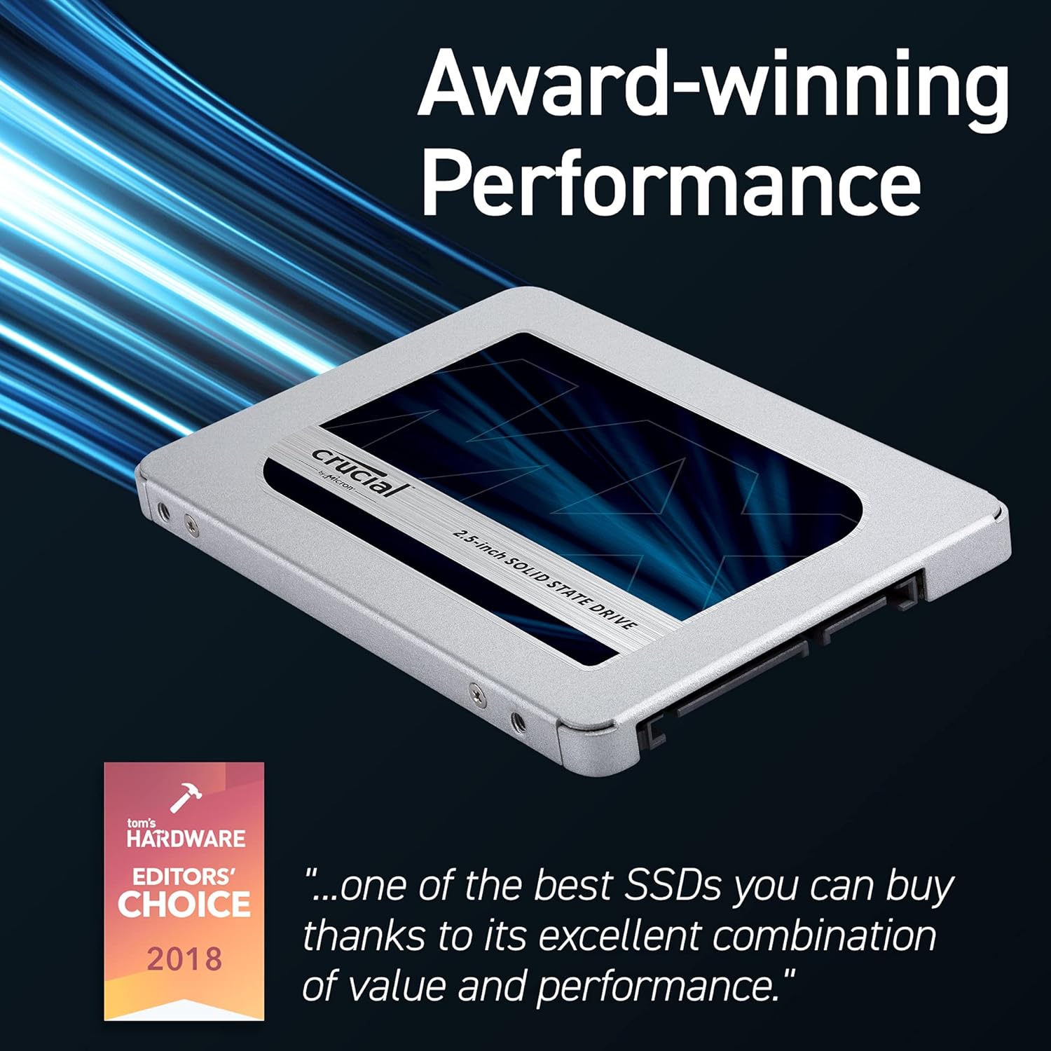 Crucial MX500 1TB 3D NAND SATA 2.5 Inch Internal SSD, up to 560MB/s – CT1000MX500SSD1(Z) - Image 5