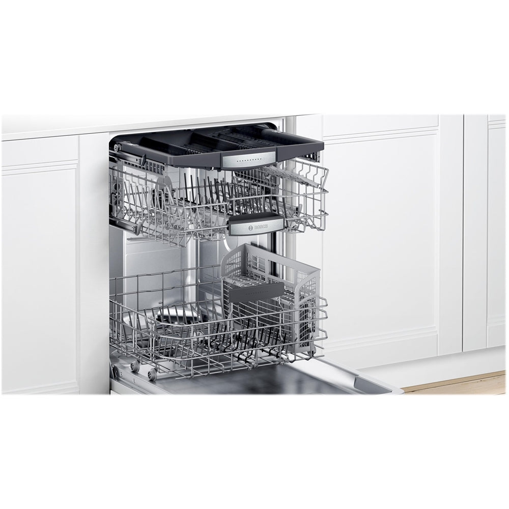 Bosch – 800 Series 24 Top Control Built-In Dishwasher with CrystalDry, Stainless Steel Tub, 3rd Rack, 42 dBa – Custom Panel Ready - Image 6