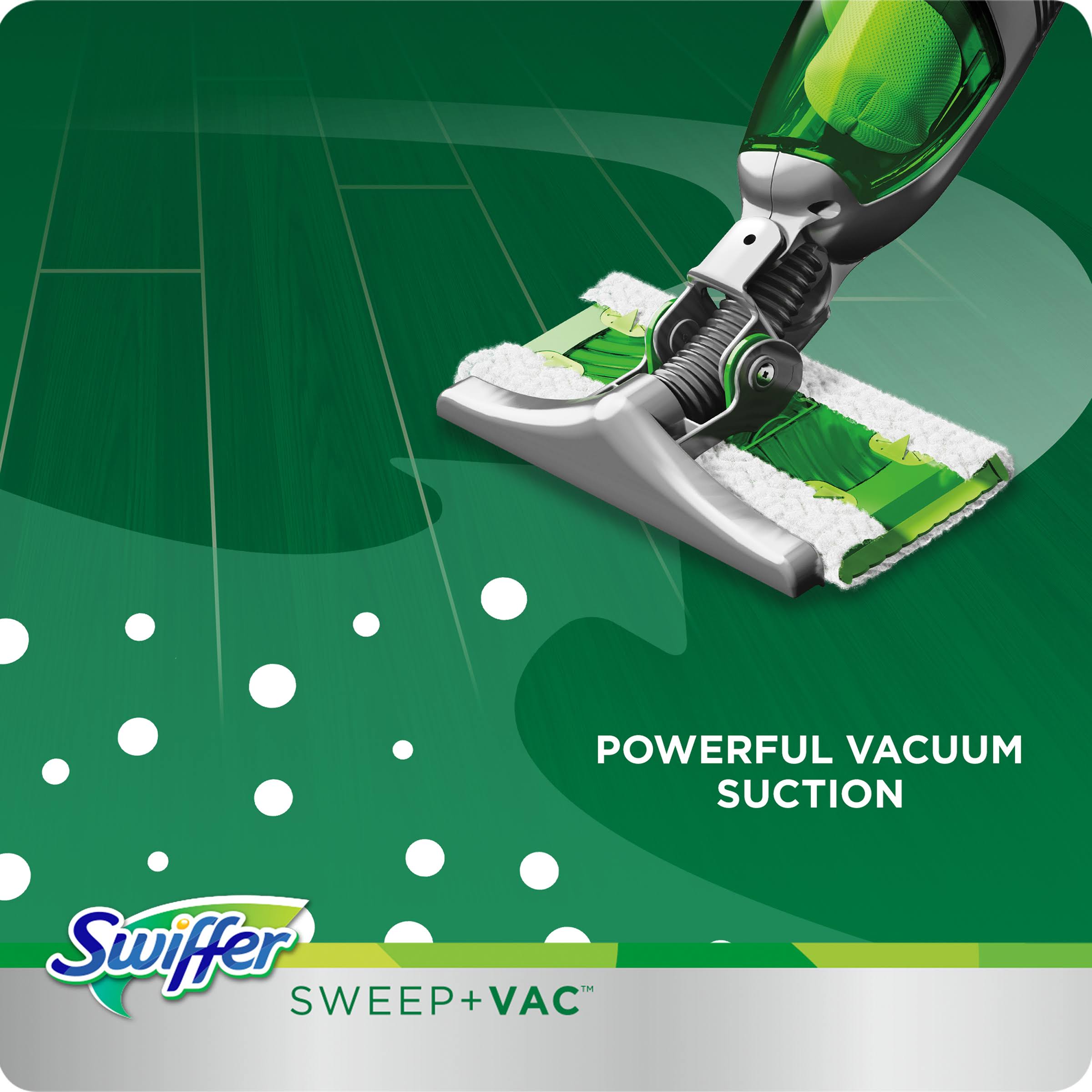 Swiffer Sweep + VAC Pet Cordless Vacuum Kit, Rechargeable Vacuum Sweeper – Each - Image 7