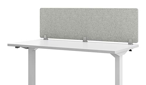 VaRoom – Desk Divider; Sound Proof Dividers – Privacy Shields for Student Desks and Desk Privacy Panels. Cubicle Wall, Desk Divider for Students and Office Divider (Light Grey, 48 W x 18??H)