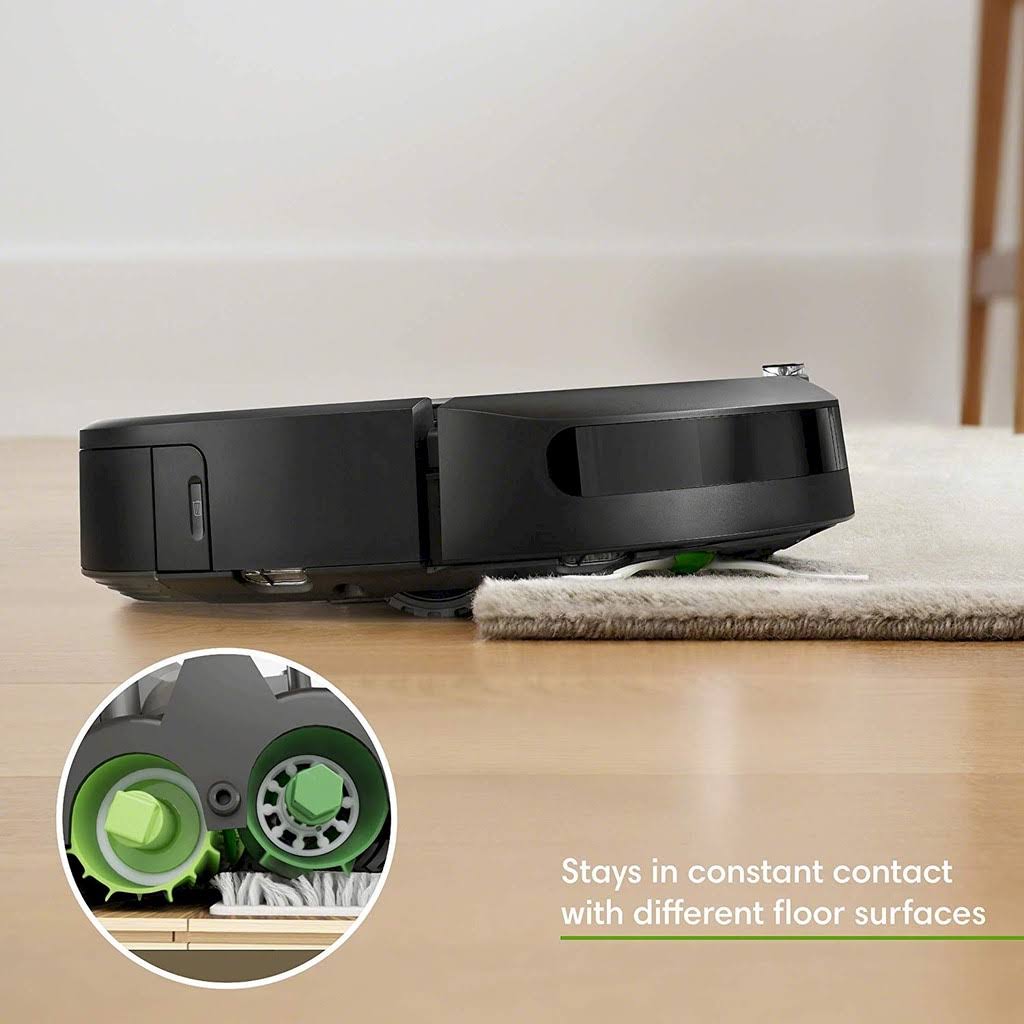 iRobot Roomba i7 (7550) Robot Vacuum – Wi-Fi Connected – Black - Image 7