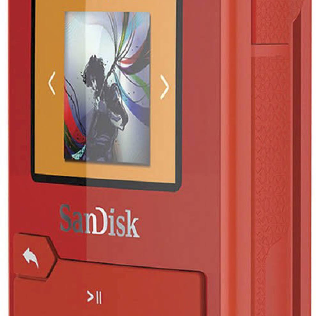 SanDisk 16GB Clip Sport Plus MP3 Player Sdmx28-016g-a46r – Red - Image 7