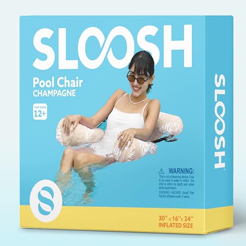 Sloosh Pool Floats Chairs Adult,Inflatable Pool Lounge,Plant Pattern Floating Mat Hammock,Blow up Water Chairs Noodles rafts for Party Summer Water Beach Fun - Image 29