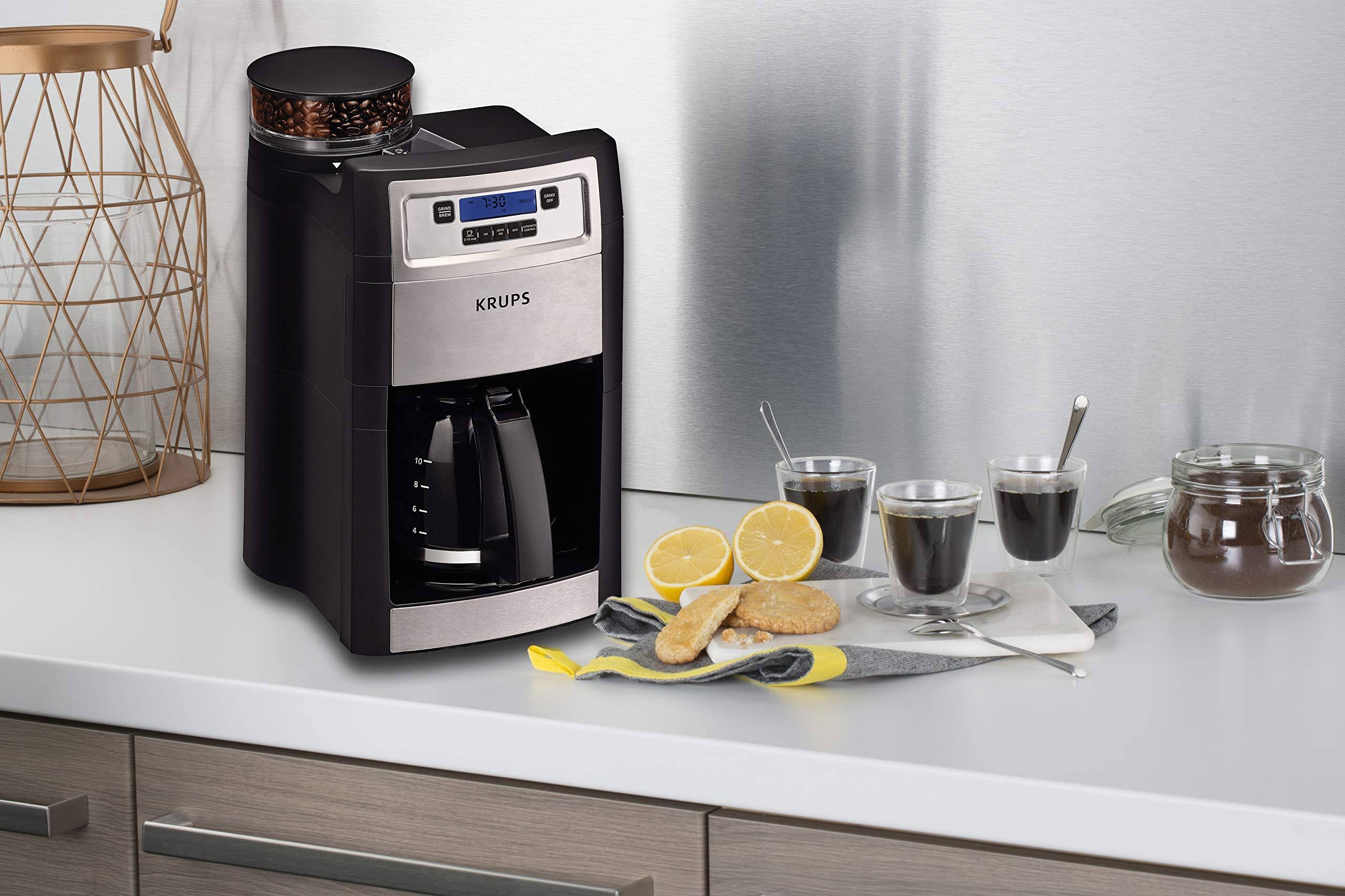 Krups KM785D50 Grind and Brew 10 Cup Coffee Maker - Image 8