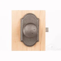 Alternative view of Weslock Wexford Privacy Door Knob with Premiere Rose – Oil Rubbed Bronze – 07110F1F1SL20